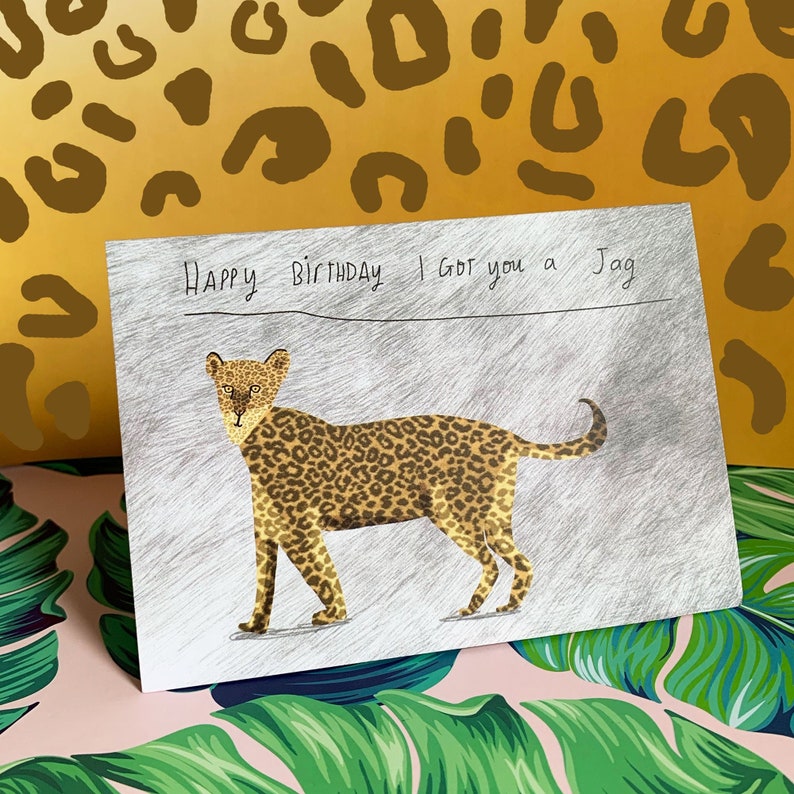 Alles Gute zum Geburtstag, ich habe dir eine Jag-Karte cc210 geschenkt Bild 3