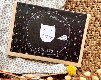 The Tinsel Appreciation Society Card cc115