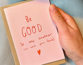 Be Good to one another card_381