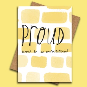 PROUD would be an understatement card cc179 image 1