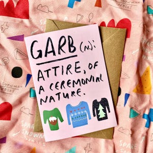 Biglietto di auguri di Natale: GARB