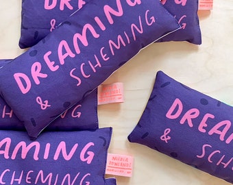 Dreaming and Scheming Handmade Lavender Eye Bag