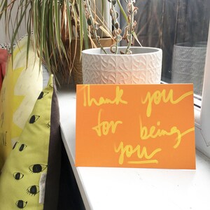 Merci d'être votre carte cc307