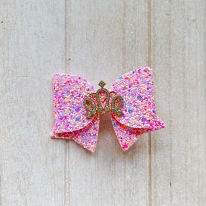 Aurora Princess Inspired Hair Clip Bow