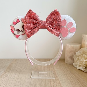 Marie Aristocats Inspired Mickey Ears