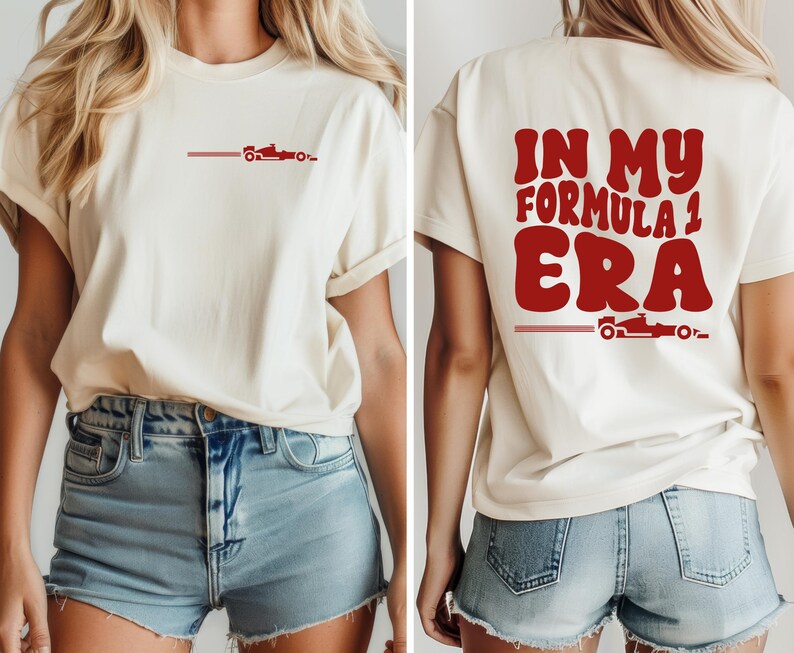 Stylish Formula 1 Shirt for Women Perfect for F1 Lovers Etsy