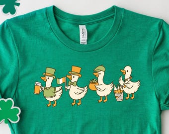 Funny St Patricks Day Shirt,  St Patricks Day Shirt, Silly Goose Lucky Shirt, St Patricks Gift, Cute Patricks Day Shirt, Funny Irish Shirt