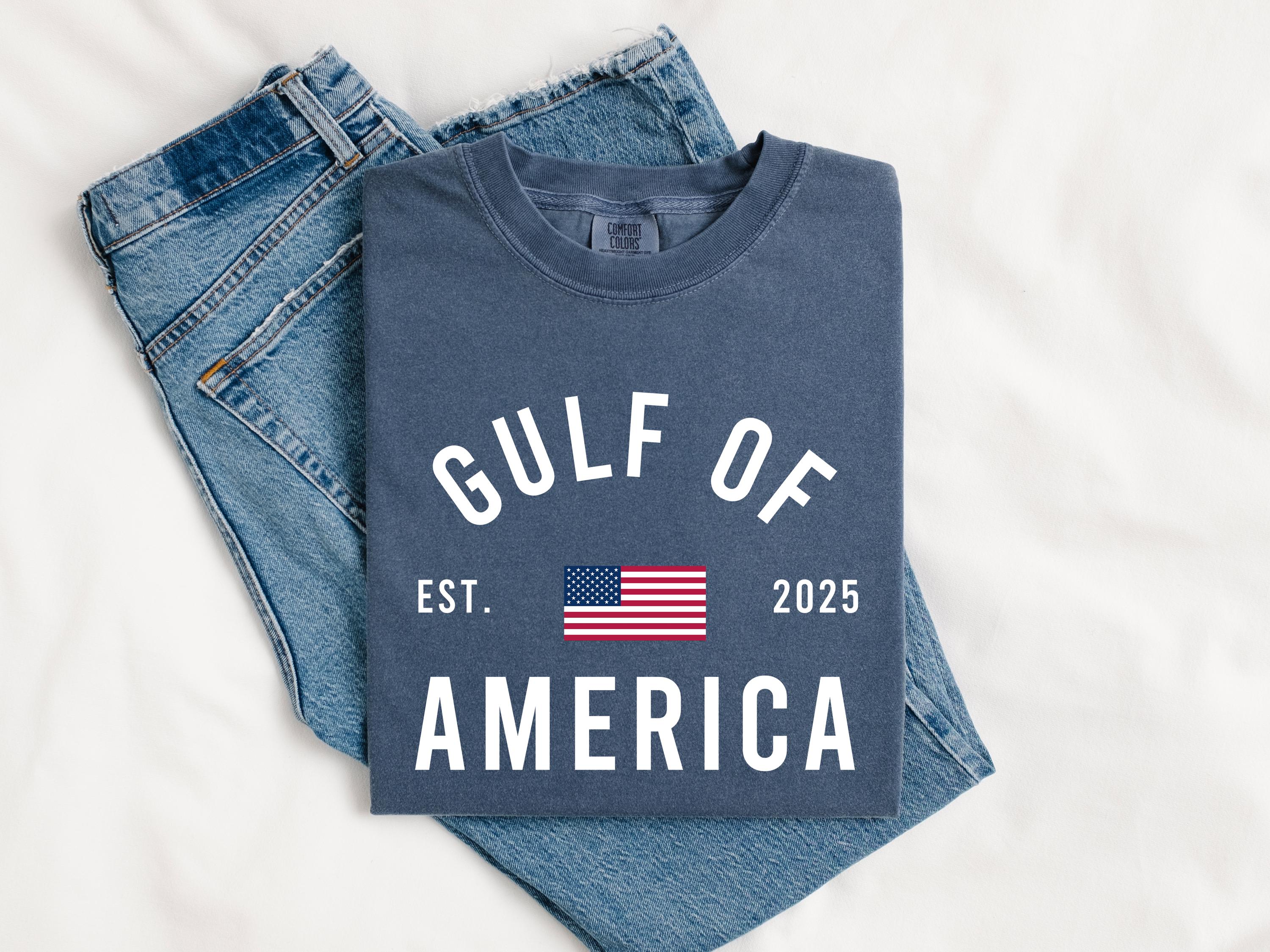Comfort Colors® The Gulf of America Shirt, Patriotic Republican Shirt, Patriot American Tee, Patriotic Tee, Preppy Shirt, Gift for Americans
