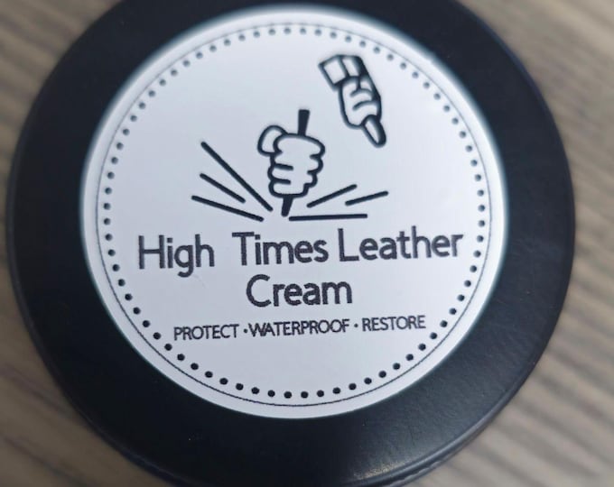 Organic Leather Cream: All-Natural Conditioner & Balm (1 OZ)