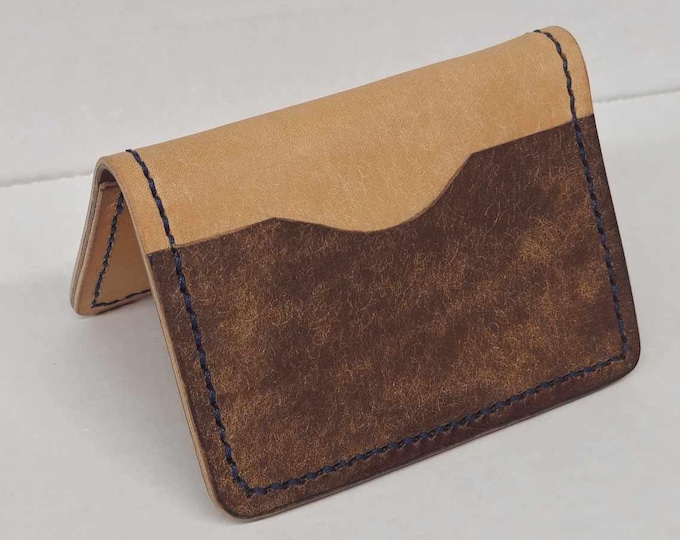 Sunrise Wallet, 5 Pocket Leather Wallet