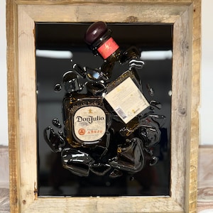 Liquor Bottle Epoxy Frame