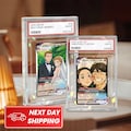 Personalized Poke Love Acrylic Card, Anime Couple Gift with Photo, Anniversary Present for Gamer Husband or Boyfriend, Valentine's Day