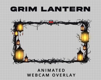 Animated Webcam Frames | Dark Gothic | Gaming Chatting