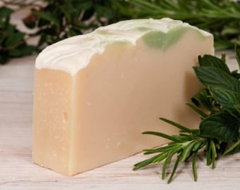 Rosemary Mint Goat Milk Soap