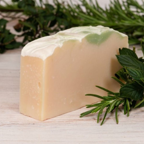 Rosemary Mint Goat Milk Soap