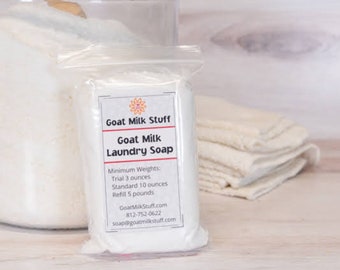 Goat Milk Laundry Soap - unscented