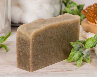 Goat Milk Soap Shampoo Bar- Tea Tree