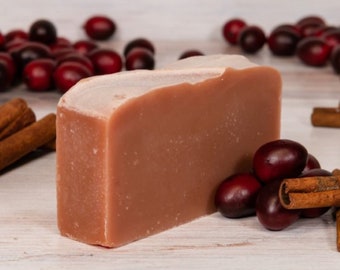 Cranberry Spice Goat Milk Soap