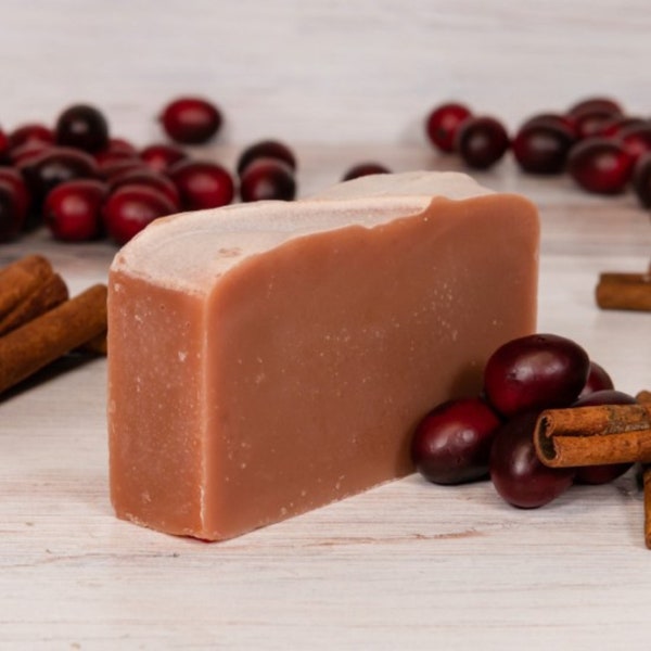 Cranberry Spice Goat Milk Soap