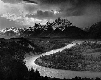 Snake River Photo By Ansel Adams