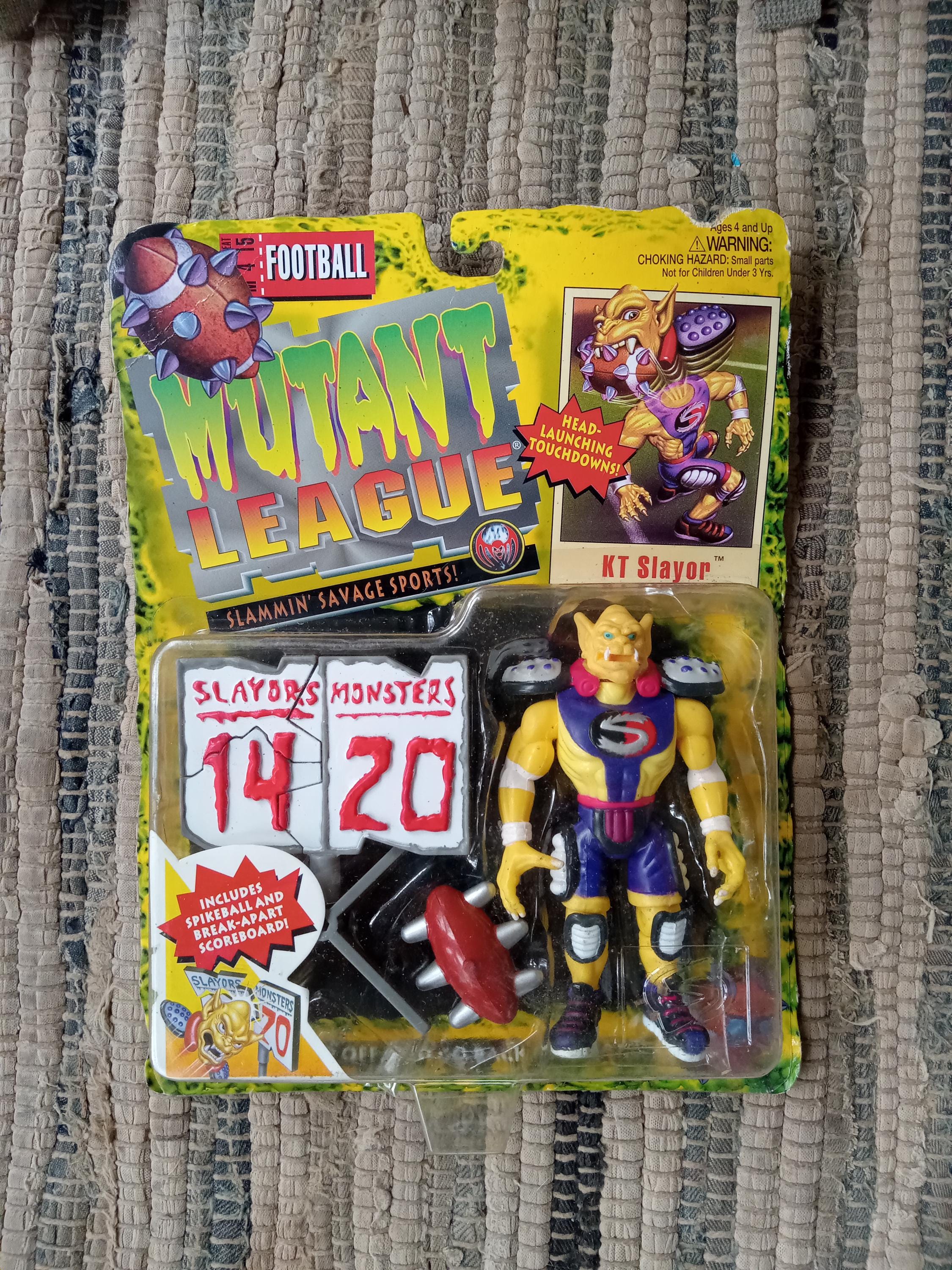 NEW 1994 Mutant League Football Action Figure K.t. Slayor - Etsy