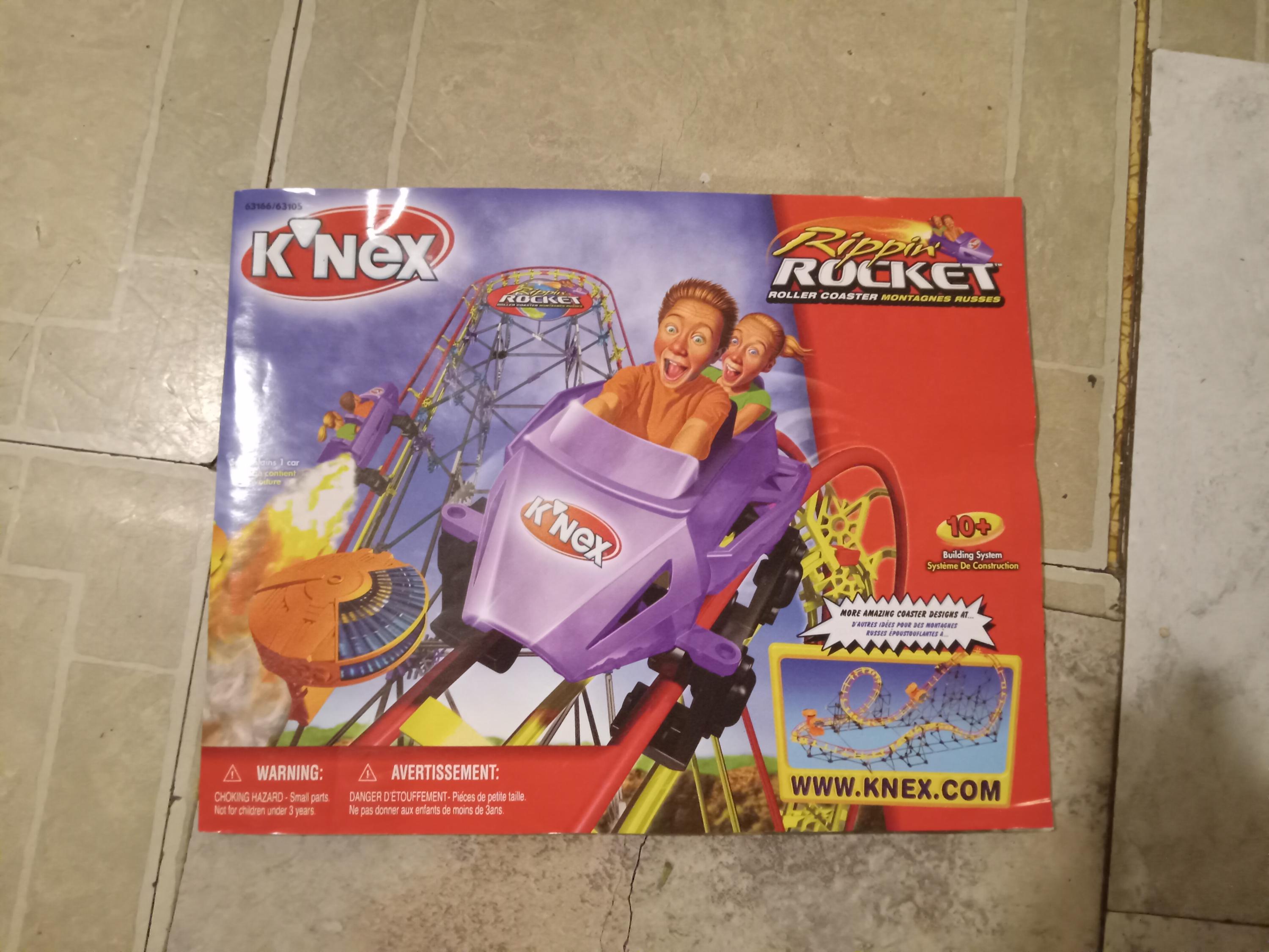 Okinawa Prefecture Knex Roller Coaster Rippin Rocket K'NEX Rippin