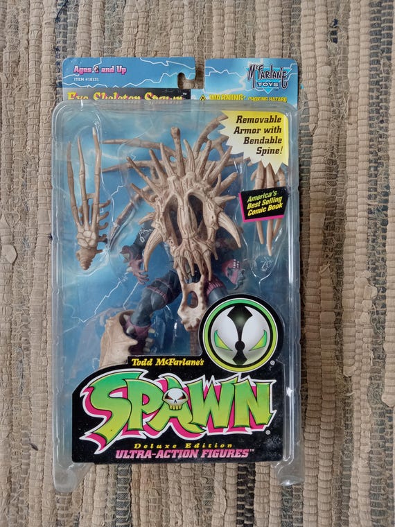 SPAWN スポーン NEW 1996 Mcfarlens Spawn Exo Skeleton Bone Color Spawn - Etsy
