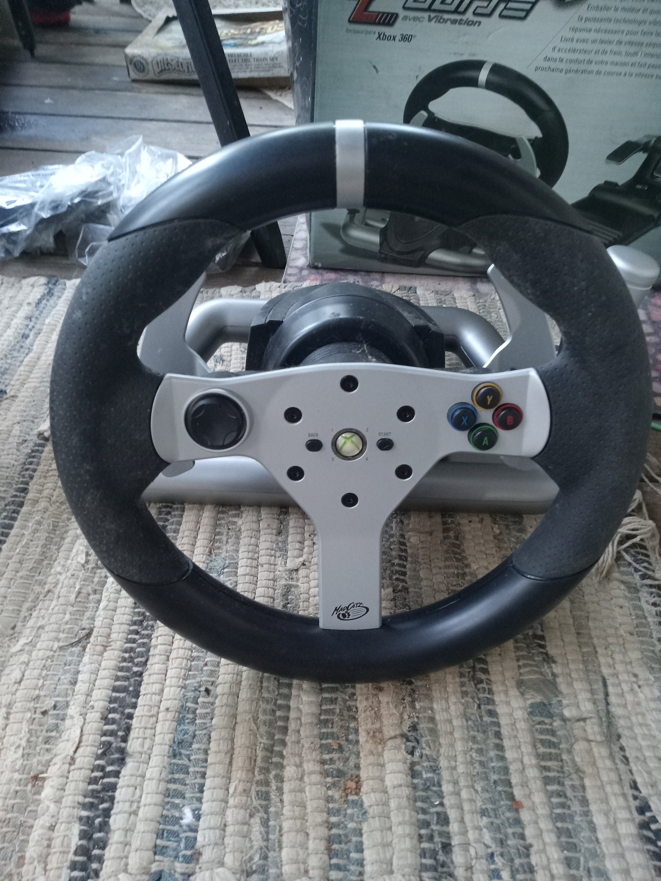 NEW Xbox 360 Mad Catz Wireless Force Feedback Racing Wheel - Etsy