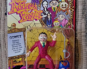 UNPUNCHED Playmates 1992 The Addams Family Gomez Action Figure