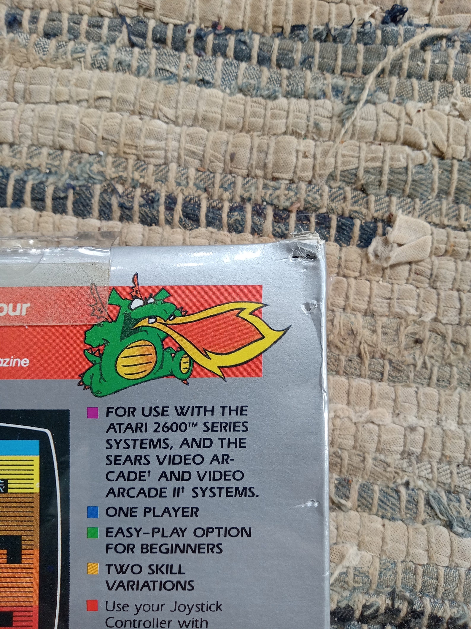 NEW in Box Atari 2600 Dig Dug - Etsy