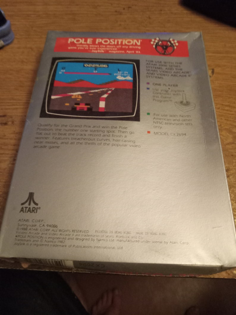 Pole Position' Works on the New-Old Atari 2600 Plus Console