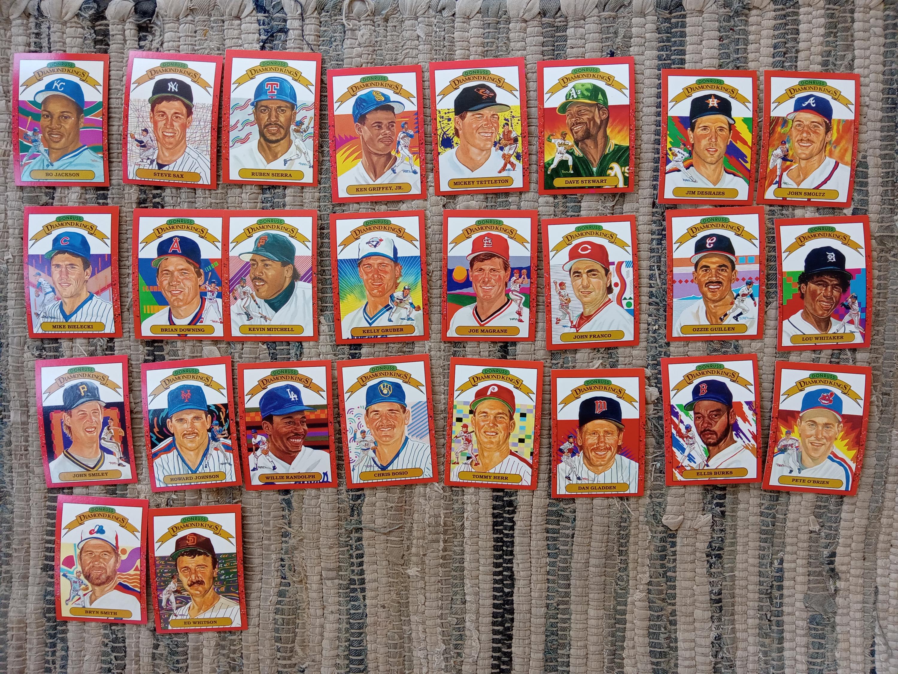 イチロー⭐DONRUSS⭐DIAMOND KINGS 1/1 Dave Stieb Donruss Diamond Kings 1991 No 1 No Dot After “Inc