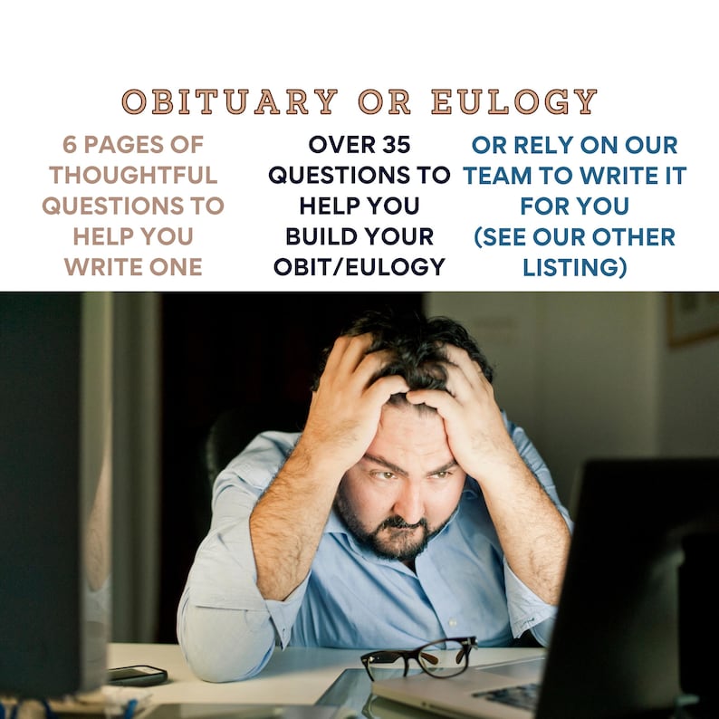 Obituary Questions Eulogy How to Write Obituary Job Aid Funeral Speech
