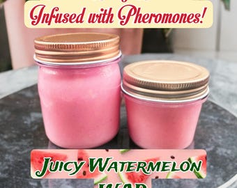 Edible Body Balm Feminine Attraction Edible Pheromone infused flavored yoni intimacy balm, Handmade Vegan Natural Bedroom Candy Organic Yoni