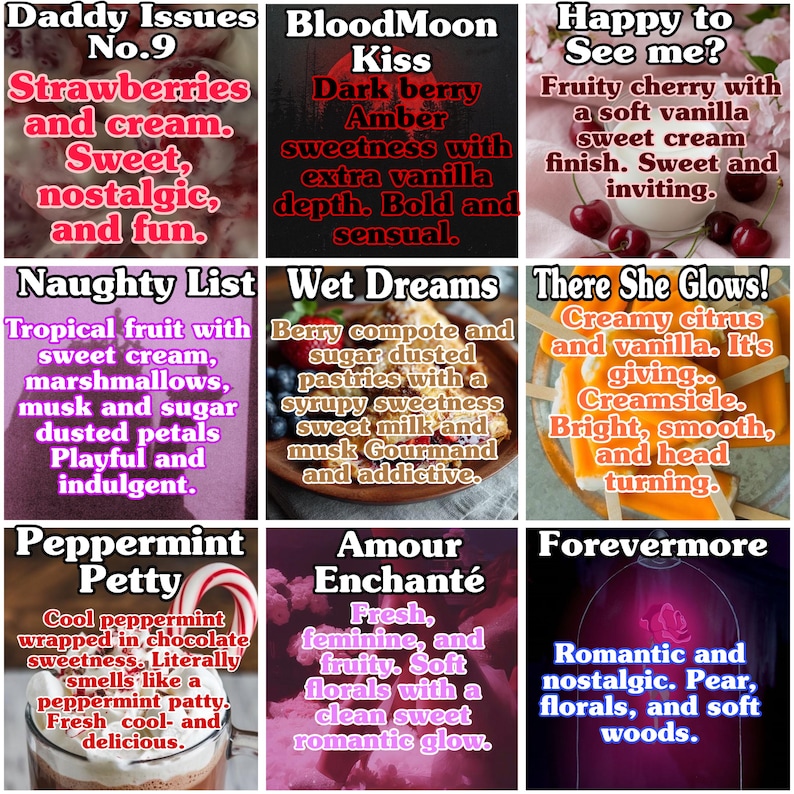 Slay My Name - Luxury Artisan Perfume & Perfume Oil Handmade Fragrance Collection, niche artistic gourmand plum berries cashmere creamy imagen 6