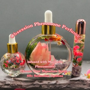 Obsession Pheromone- Attraction Oil - Manifestation Oil, Perfume Oil, Love Oil, Specific Person, Love Spell, Lust Oil, Passion Oil
