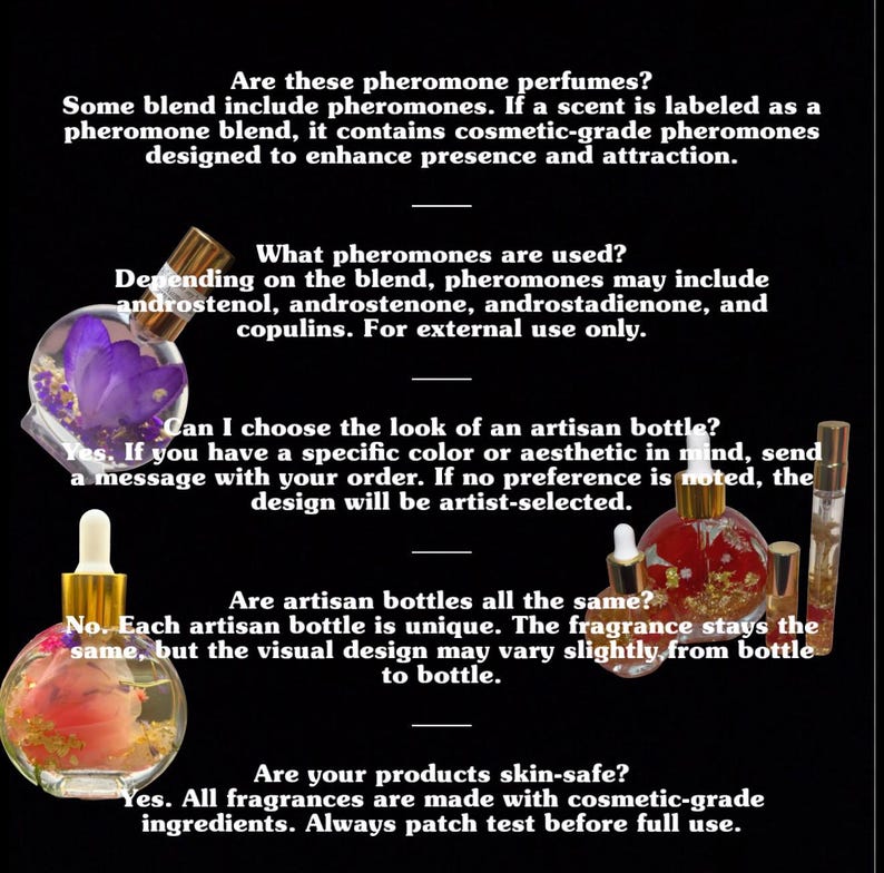 Blood Moon Kiss Perfume fragrance | gothic Vanilla Cherry Perfume Oil/Mist | vampire haunting Scent | Luxury Gothic choose your own Scent! image 6