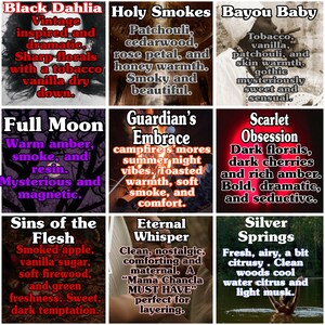 Slay My Name - Luxury Artisan Perfume & Perfume Oil Handmade Fragrance Collection, niche artistic gourmand plum berries cashmere creamy imagen 4