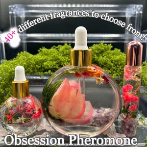 Obsession Pheromone Perfume Oil Luxury Attraction Oil - Manifestation Oil, Perfume Oil, Love Oil, Specific Person, Lust Oil, Passion Oil