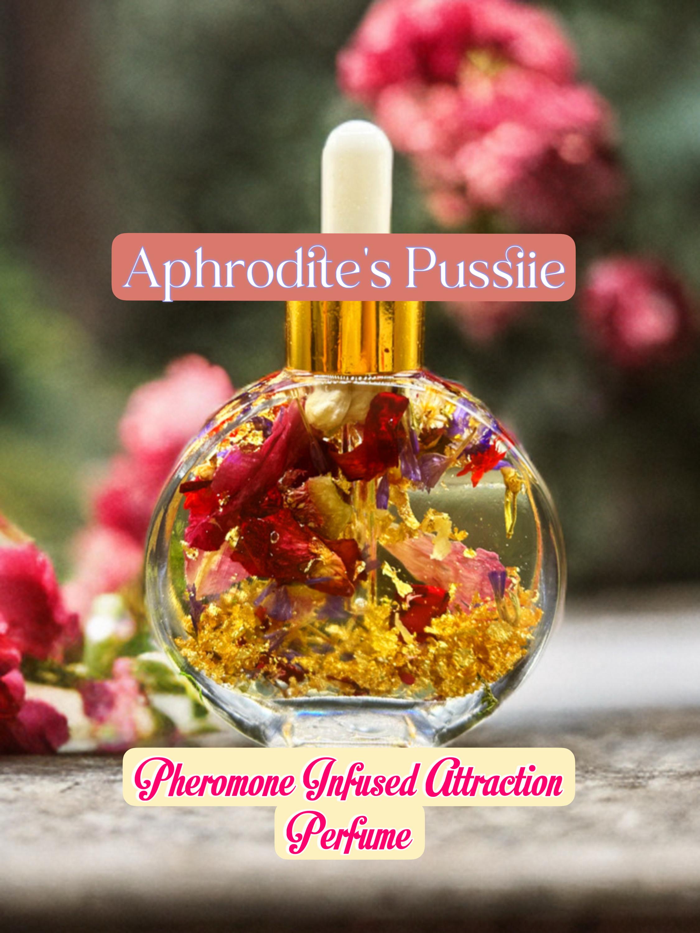 Aphrodite’s Pusiie- Attraction Oil Manifestation Oil, Spell Oil, Ritual Oil,Specific Person, Love Spell, Lust Oil, Passion Oil