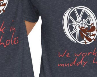 Mature*, Funny Graphic Tee, Dirty Rim Jobs Shirt, Gift for Auto Enthusiasts, Casual Wear, Car Lover Apparel, Unique T-Shirt