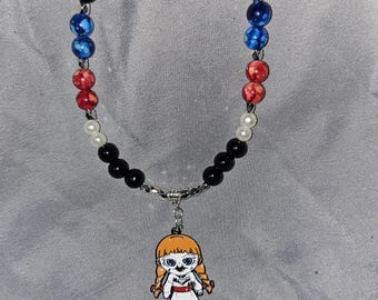 Spookachtig, griezelig, horror-icoon, op maat, sieraden