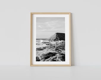 Windansea Beach Hut Print: La Jolla, San Diego Fine Art Photography