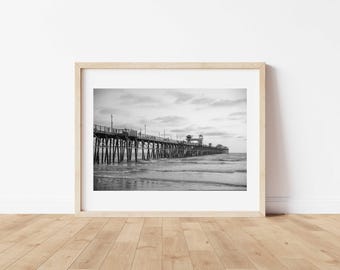 Oceanside Pier Photography Print: San Diego, California Coast
