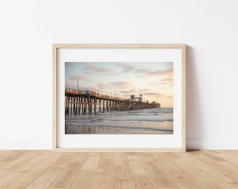 Oceanside Pier Photography Print: San Diego, California Coast