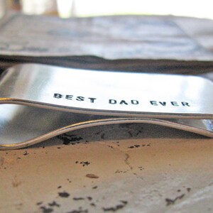 custom money clip personalize for Dad or groomsman gift image 4