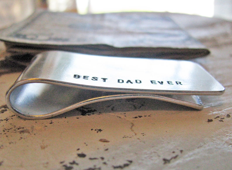 custom money clip personalize for Dad or groomsman gift image 4