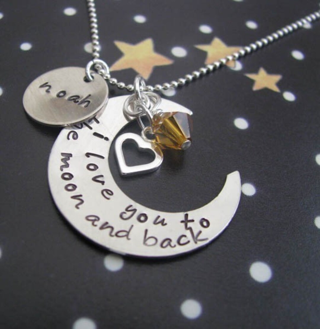 I love you to the moon and back jewellery Clearance