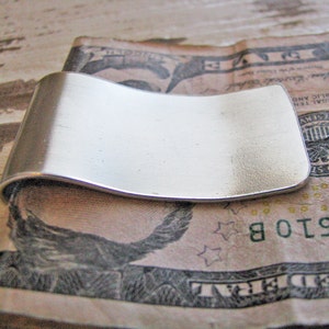 custom money clip personalize for Dad or groomsman gift image 3