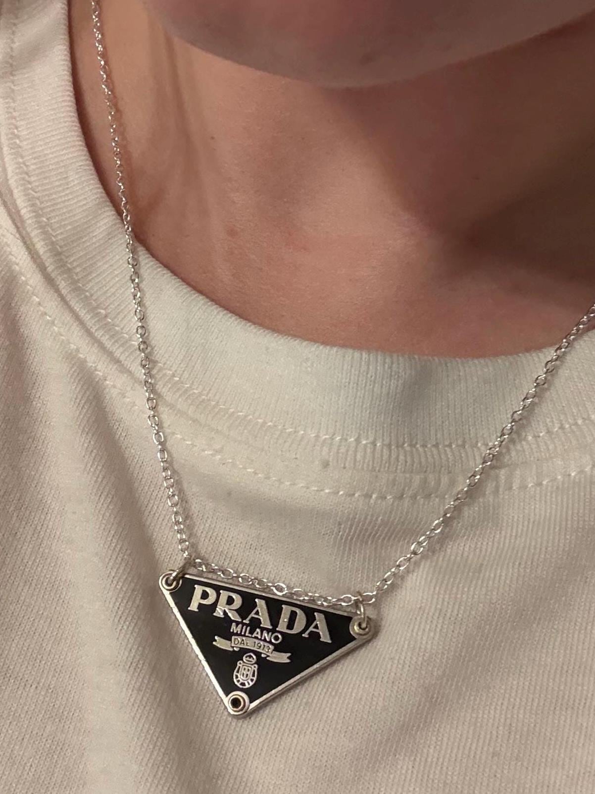 Prada chain necklace - Etsy 日本